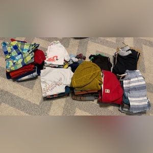 Mix of toddler and preschool clothes
